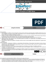 Value Chain Analysis of HBO Now: Presentation By: Purav Shah