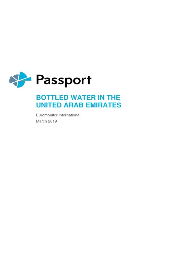 Bottled Water in The United Arab Emirates | PDF | Bottled Water | Pepsi Co