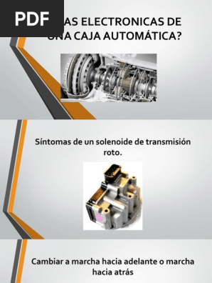 Fallas Caja Automatica | PDF | Transmisión (Mecánica) | Bienes manufacturados