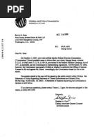 George Soros Before the Federal Election Commission