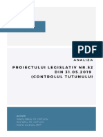 White Paper - Analysis of The Legislative Initiative Nbr. 52, of The Moldovan Parliament