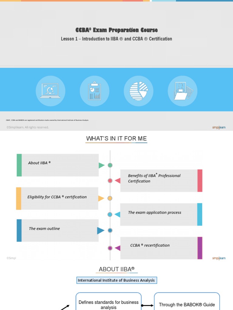 CCBA Certification PDF | PDF | Business Analysis | Competence (Human ...