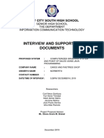 Interview and Supporting Documents: Pasay City South High School