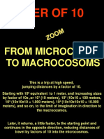 Power of 10: From Microcosms To Macrocosoms