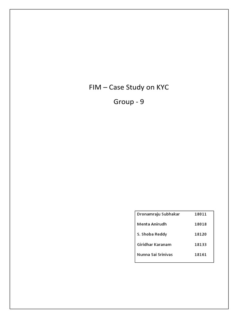 KYC Violations in Airtel Payment Bank Case Study | PDF | Business
