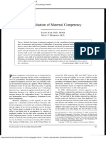 Evaluacion de La Comptenecia Maternal