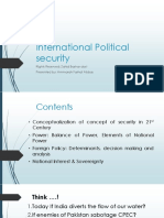 International Political Security