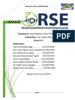 Responsabilidad Social Empresarial INFORME