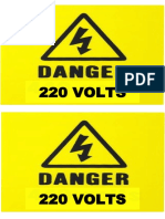 220 Volts