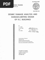 Seismic Damage Analisis Building and Damage Limiting Design