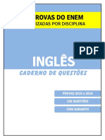 Caderno de Inglês