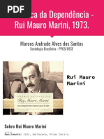 Rui Mauro Marini e a Dialética da Dependência 