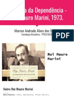 Rui Mauro Marini e A Dialética Da Dependência