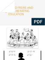 Paulo Freire and the Liberating Education