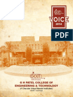 Gcet Voice 2014 PDF