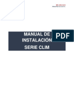 Manual de Instalación de Mini Chiller Clima Flex, Serie CLIM
