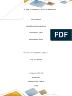 Documento Final en La Investigación de Mercados Grupo 102045 - 4