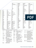 7 - Simple Past - List of Irregular Verbs - Page 2