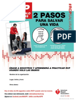 Poster de RCP Usando Solo Las Manos PDF
