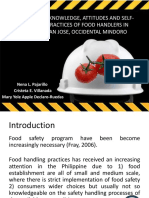 Pajarillo, Villanada&Ruedas - Food Safety