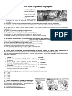 Figuras de Linguagem: Questões e Análise