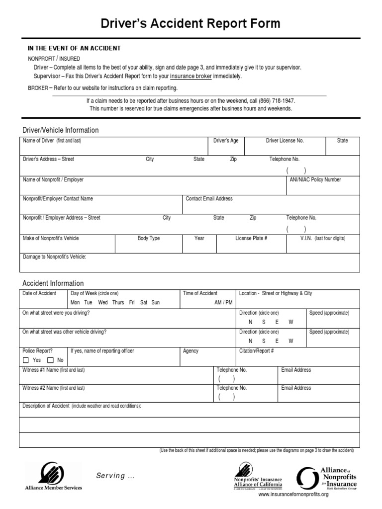 Accident Report Form | PDF | Vehicles | Transport Safety