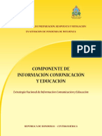 Componente de Informacion Comunicacion y Educacion