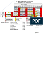 Drfat Kalender Akademik SMKN 2 Koba Tahun 2019 - 2020