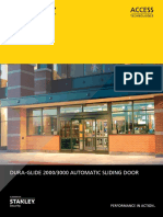 Dura-Glide 2000/3000 Automatic Sliding Door: A Division of