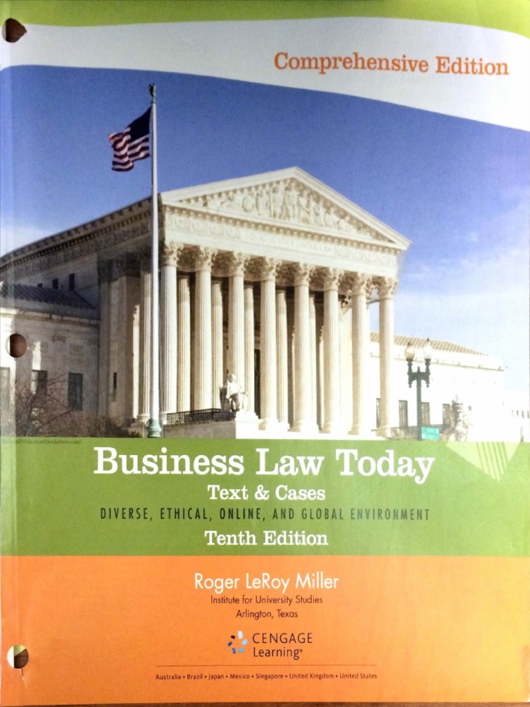 Business Law Today Tenth Edition Pdf Security Interest Product Liability