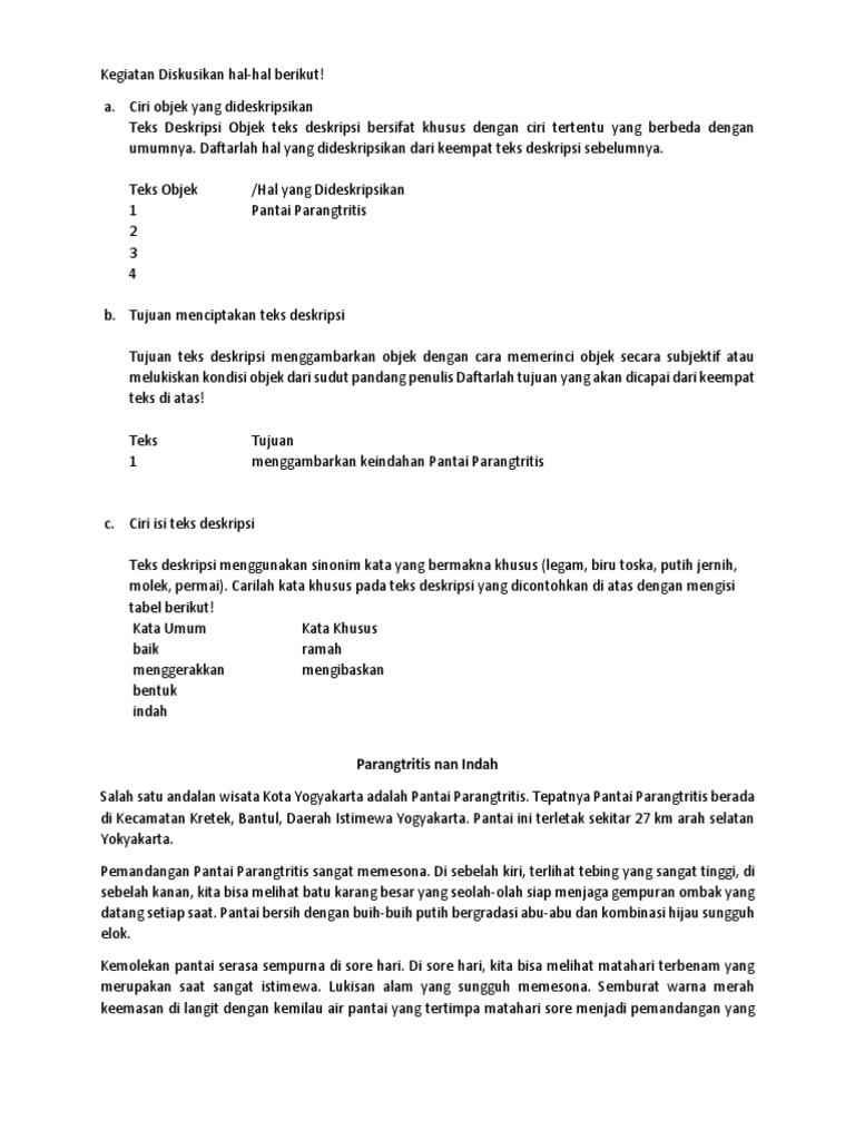 I Mendeskripsikan Docx