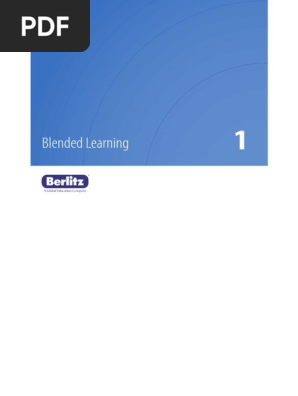Berlitz Blended Learning Level 1 Instructor Manual