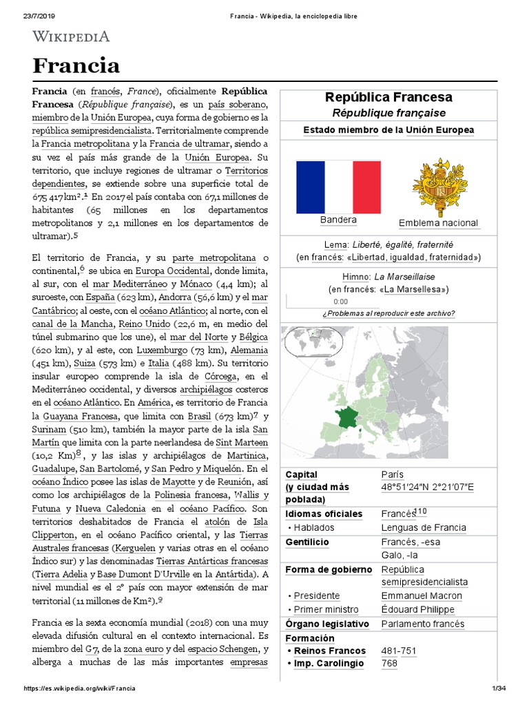 Image Result For Francia Wikipedia La Enciclopedia Libre
