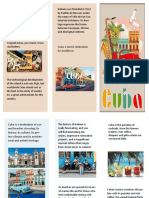 Folleto Turistico de Cuba