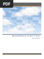 Download MatrikonOPC Server for Mark VI Direct User Manual by Goh Seng Tak SN41957001 doc pdf