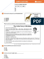 ASSET English Sample Papers Class 3