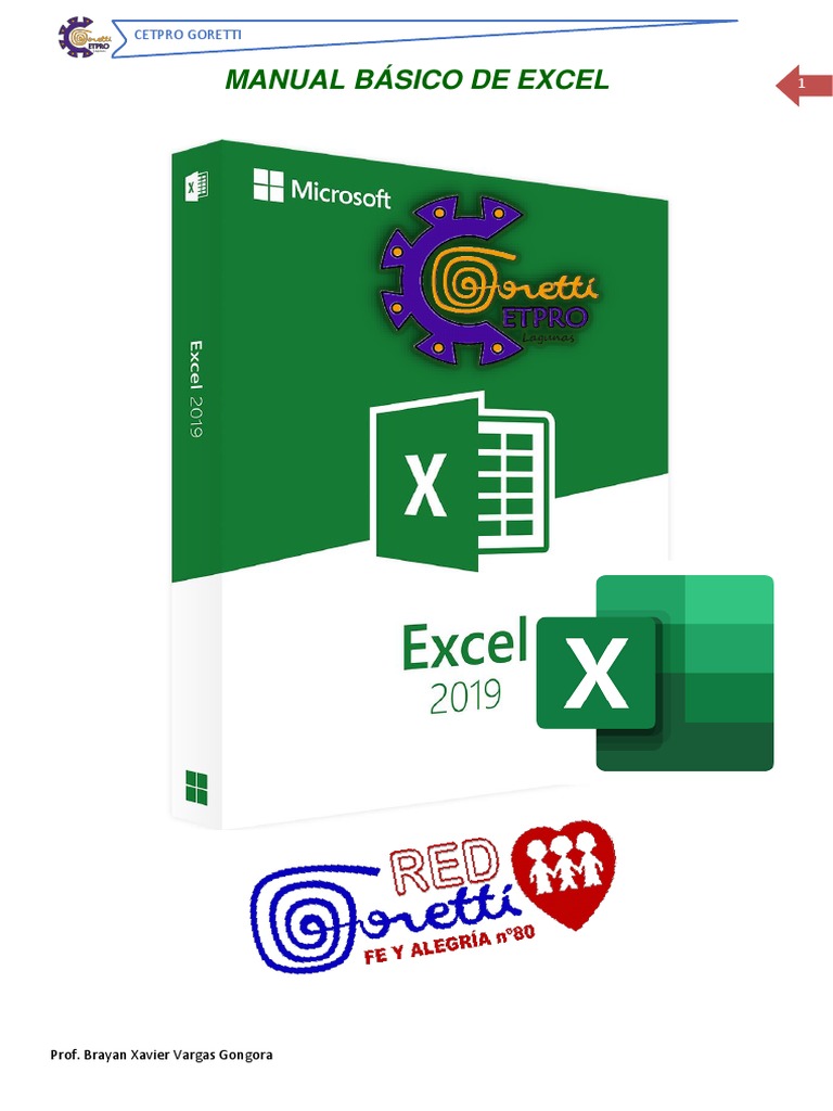 Manual Básico de Excel 2019 | PDF | Microsoft Excel | División ...