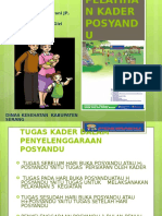 PEMBINAAN POSYANDU 2018