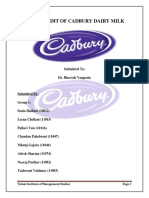 Brand Audit of Cadbury