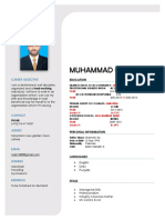 Muhammad Qasim CV - Audit