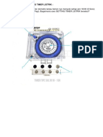 Cara Setting Timer Listrik Merk Theben Tipe Sul181h