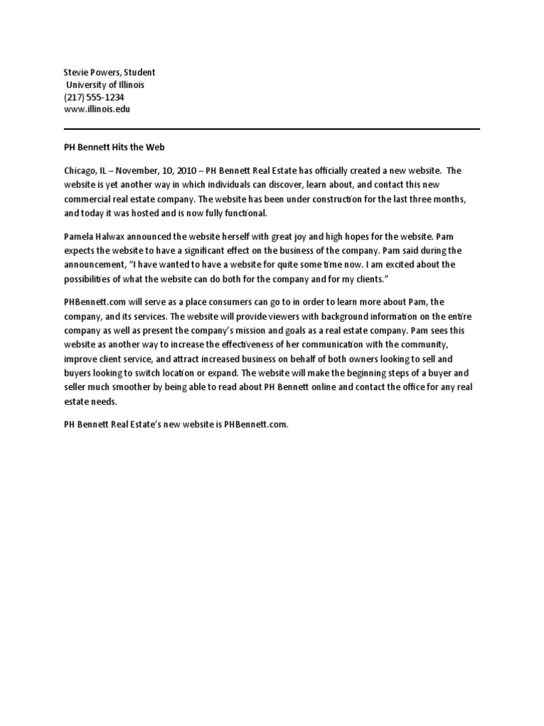 Press Release 2 | PDF