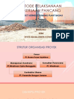 Metode Pelaksanaan Pekerjaan Pancang BADAU (BUDI) PDF