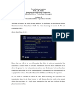 Transmission Line Capitance and Effect of Earth