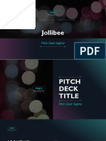 Jollibee: Pitch Deck Tagline