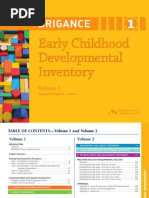 Brigance Early Development Assessment | PDF | Question | Word