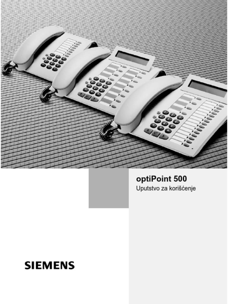OptiPoint 500 Srpski PDF | PDF