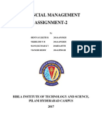 Financial Management Assignment-2: Birla Institute of Technology and Science, Pilani Hyderabad Campus 2017