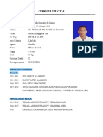 Curriculum Vitae: Data Pribadi