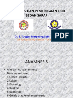 DR Tunggul - Anamnesis Dan Pemeriksaan Bedah Saraf